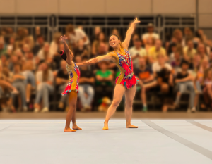 Twee duo’s van CCO Zaandam plaatsen zich voor NK acrogym